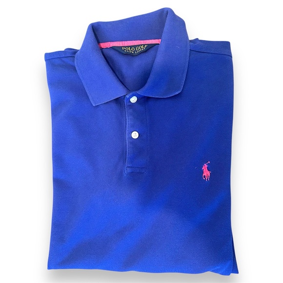 Ralph Lauren Blue Polo Golf Classic-Fit Polo Shirt Size M - Picture 3 of 4